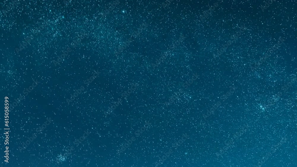 Star Rotation Background Time Lapse Night Amazing Starry Sky Stars And Meteoric Track Trails ...