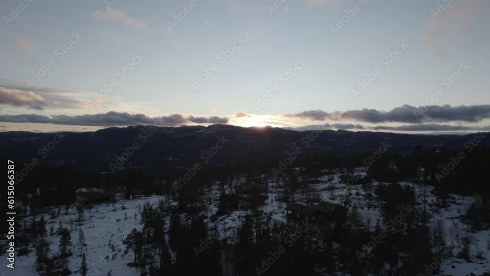Spinning Drone Norway Mountains 4K Spinning Drone Norway Mountains 4K