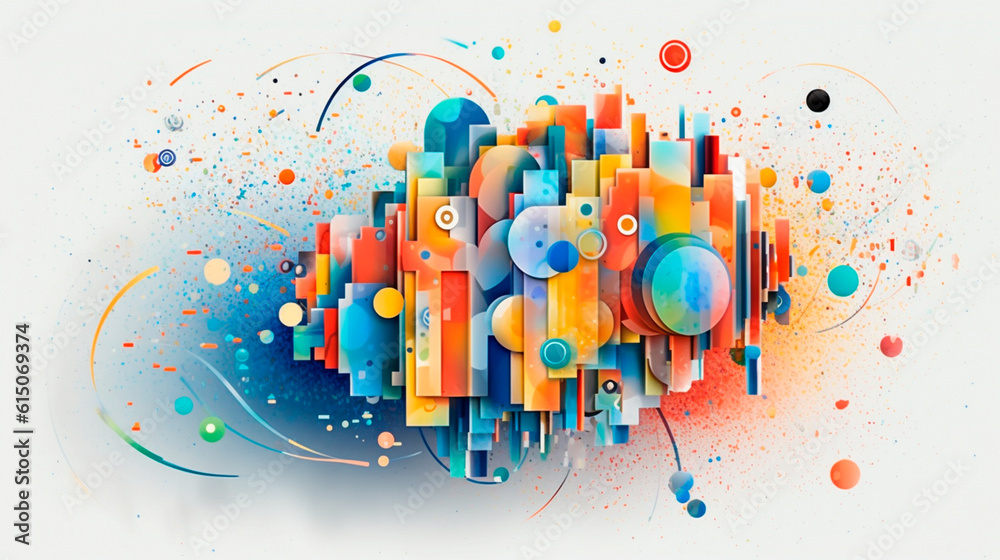Obraz premium Unlocking the Power of Digital Analytics: Google Logos Showcase the E-Business Benefits of Technology and Data-Tracking. Generative AI Автор: AIGen. Generative AI