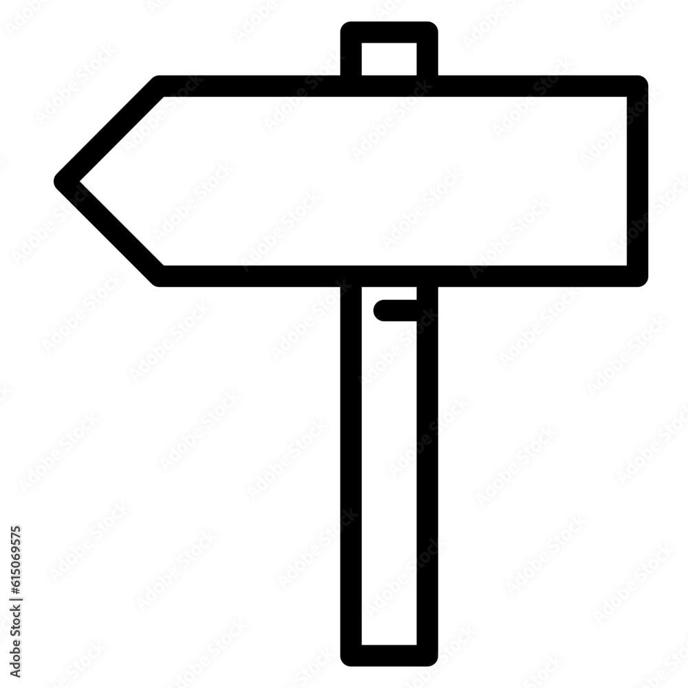 Fototapeta premium direction icon