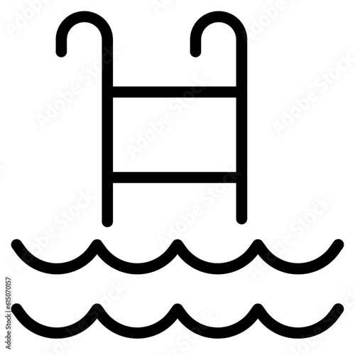 Swimming pool icon
