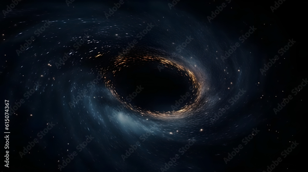 Black hole storm. Generative AI Black hole storm. Generative AI