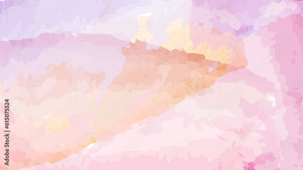 Obraz premium colorful pastel watercolor abstract background. Vector illustration