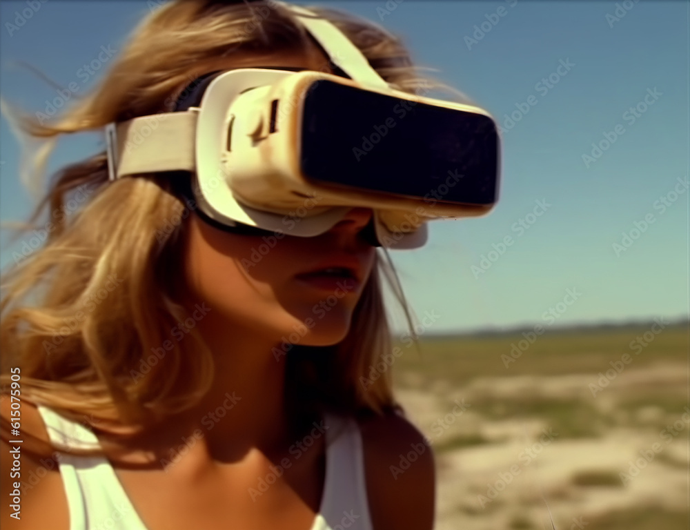 AIgenerated homage to the thriller movies of the early Y2K era, the