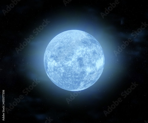 The term blue dwarf may refer to Astronomical objects.  blue dwarf is a predicted class of star that develops from a red dwarf after it has exhausted of hydrogen fuel supply 3d rendering