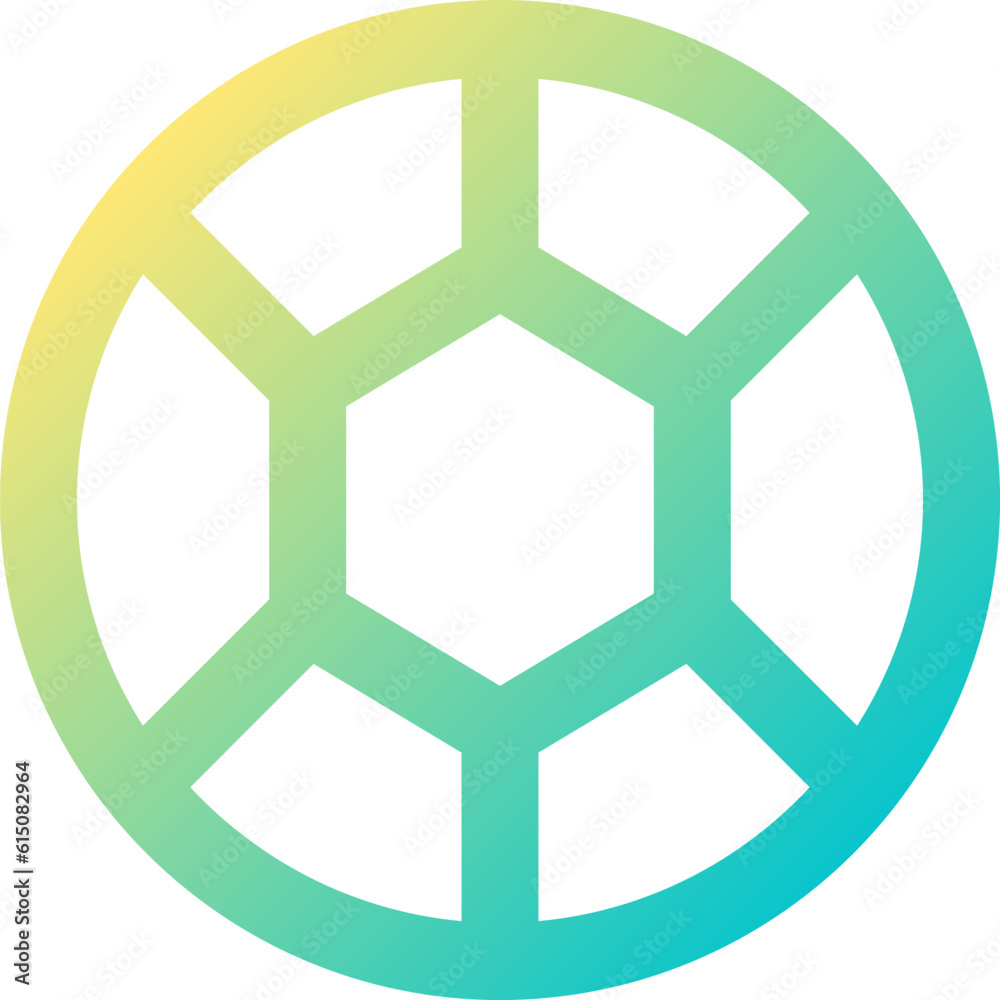 Football club pixel perfect gradient linear ui icon. Popular team game. Soccer match. Line color user interface symbol. Modern style pictogram. Vector isolated outline illustration Football club pixel perfect gradient linear ui icon. Popular team game. Soccer match. Line color user interface symbol. Modern style pictogram. Vector isolated outline illustration