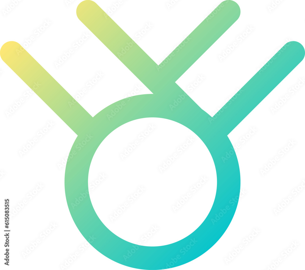 Medal pixel perfect gradient linear ui icon. Award for competition winner. Champion reward. Line color user interface symbol. Modern style pictogram. Vector isolated outline illustration Medal pixel perfect gradient linear ui icon. Award for competition winner. Champion reward. Line color user interface symbol. Modern style pictogram. Vector isolated outline illustration