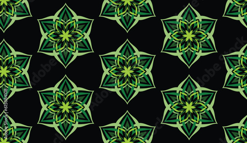 Geometric ethnic pattern seamless flower color. seamless pattern. Design for fabric,curtain,background,carpet,wallpaper,clothing,wrapping,Batik,mandalas,fabric,Vector illustration. pattern style.