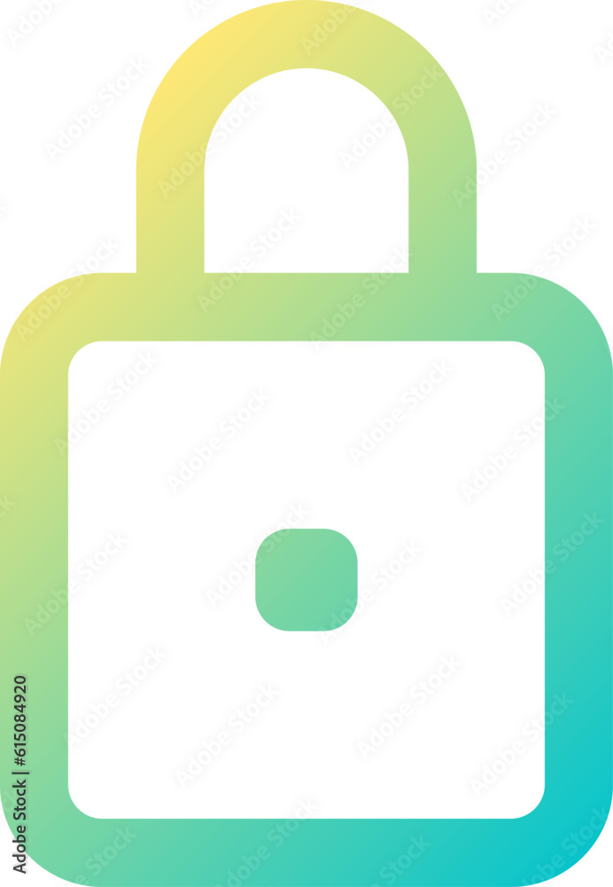 Padlock pixel perfect gradient linear ui icon. Cyber security service. Closed access to data. Line color user interface symbol. Modern style pictogram. Vector isolated outline illustration Padlock pixel perfect gradient linear ui icon. Cyber security service. Closed access to data. Line color user interface symbol. Modern style pictogram. Vector isolated outline illustration