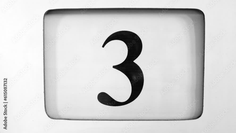 Calendar advancing from 2nd to the 3rd Calendar advancing from 2nd to the 3rd