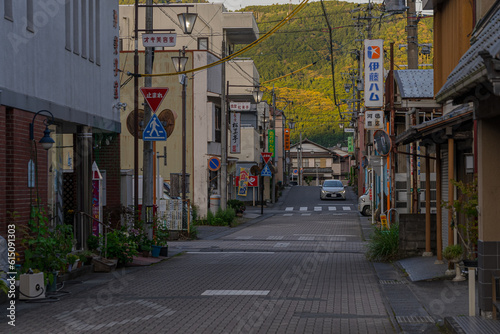 Fototapeta Naklejka Na Ścianę i Meble -  Daytime street scene in Japan
