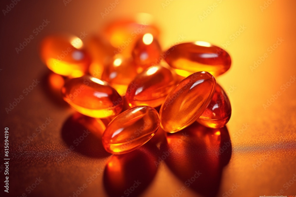 Coenzyme Q10 supplement for cardiovascular health, medical supplement Generative AI Coenzyme Q10 supplement for cardiovascular health, medical supplement Generative AI