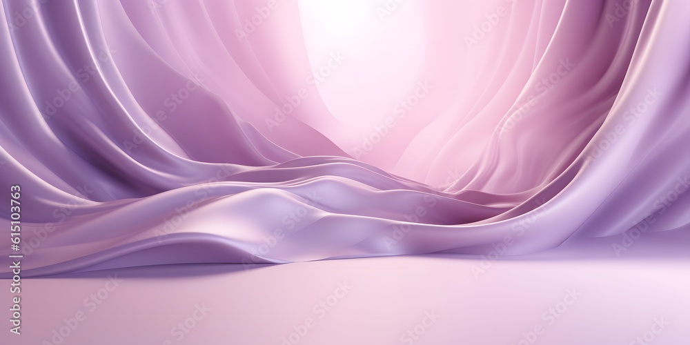 A beautiful abstract modern light lilac backdrop for a product presentation with a smooth floor and trailing smoke A beautiful abstract modern light lilac backdrop for a product presentation with a smooth floor and trailing smoke