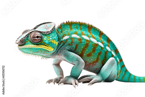 Chameleon Transparent Isolated Reptile, AI © Usmanify