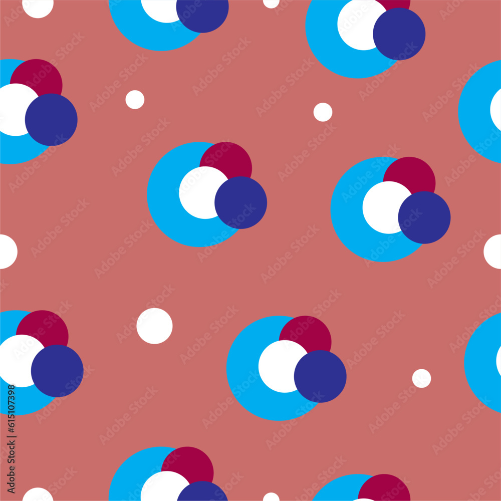 seamless pattern of colorful circles seamless pattern of colorful circles