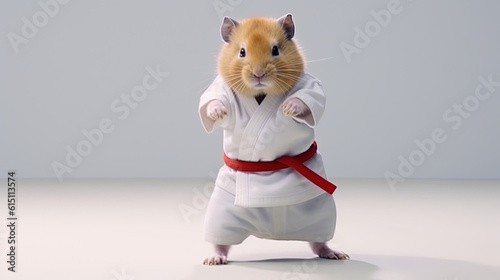 Karate hamster