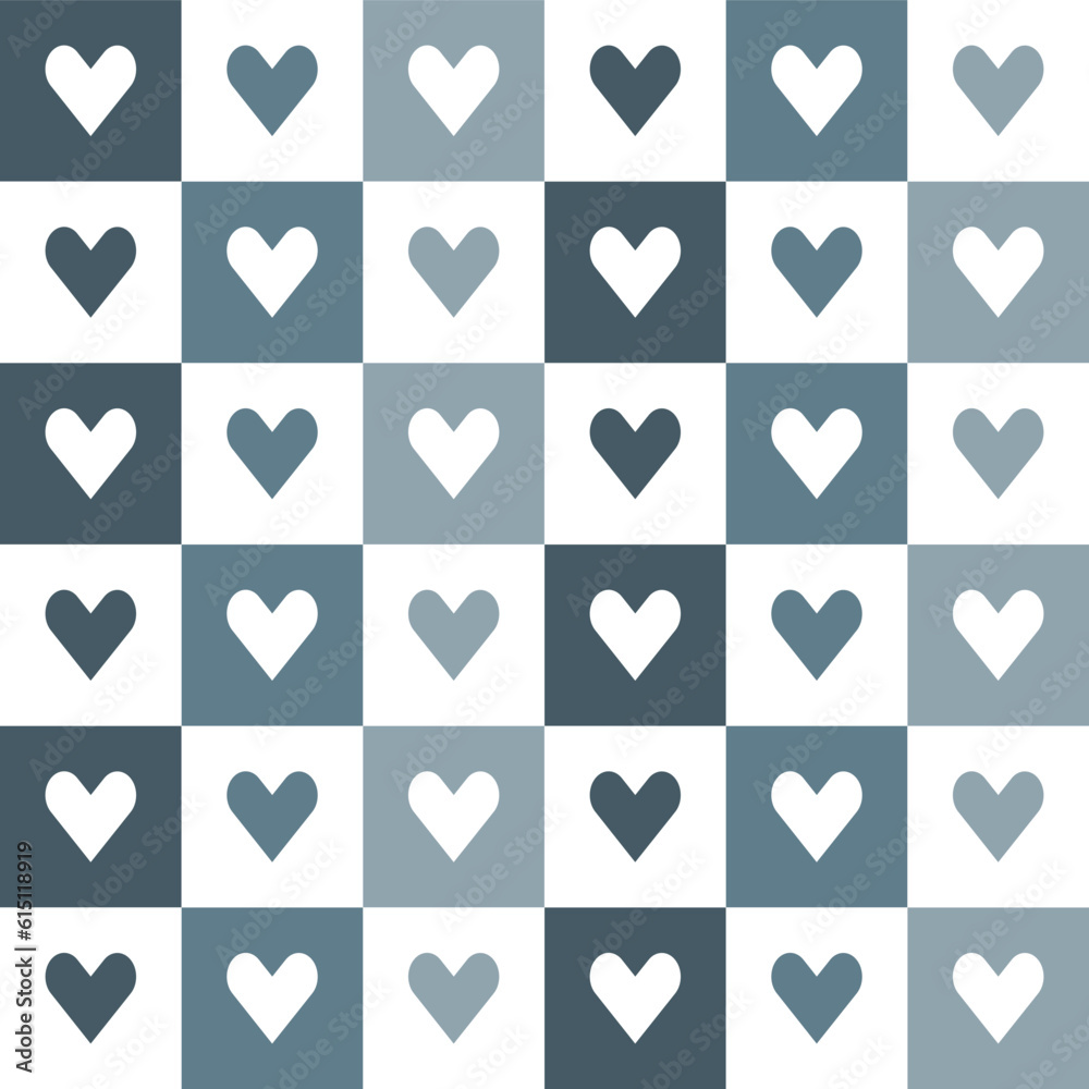 Grey heart pattern. Heart vector pattern. Heart pattern. Seamless geometric pattern for clothing, wrapping paper, backdrop, background, gift card, decorating. Grey heart pattern. Heart vector pattern. Heart pattern. Seamless geometric pattern for clothing, wrapping paper, backdrop, background, gift card, decorating.