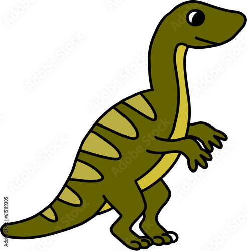 illustration of cartoon dinosaur © Aprilia