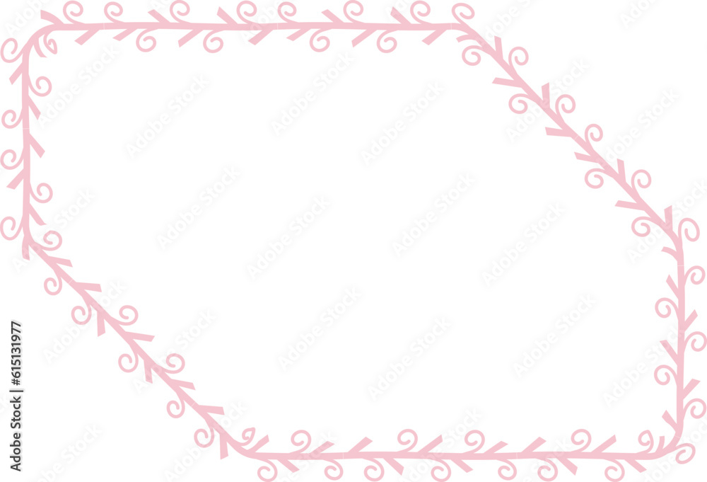 Snip Diagonal Corner Rectangle Shape Spiral Frame Leaf Flower frame laurel wreath floral vector pink pastel decoration leaves botanical borders border framing pressed flowers background wedding Snip Diagonal Corner Rectangle Shape Spiral Frame Leaf Flower frame laurel wreath floral vector pink pastel decoration leaves botanical borders border framing pressed flowers background wedding