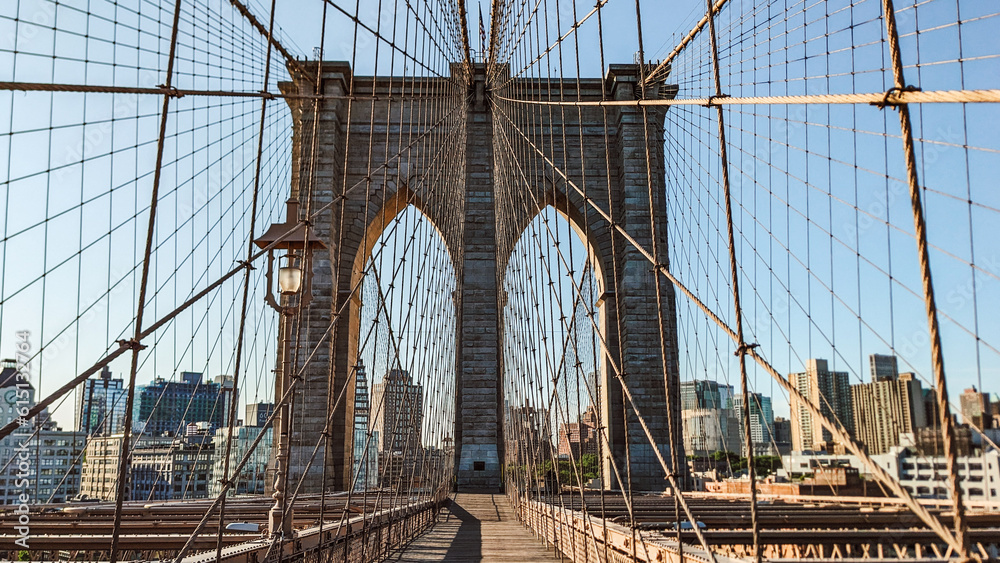 Naklejka premium Brooklyn Bridge