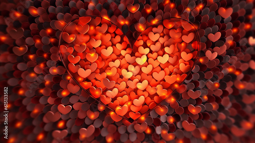 heart background, hearts ab...