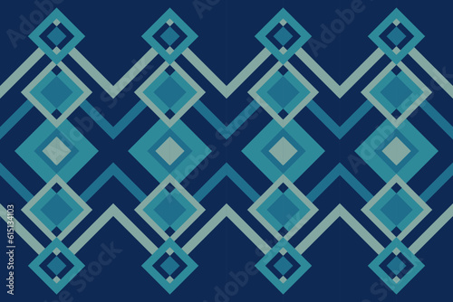 Geometric ethnic color dark pattern traditional Design for background,carpet,wallpaper,clothing,wrapping,fabric,Vector illustration.embroidery style.
