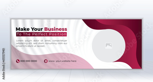 Creative Digital marketing agency Facebook cover design