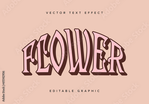 Arched Text Effect Mockup
