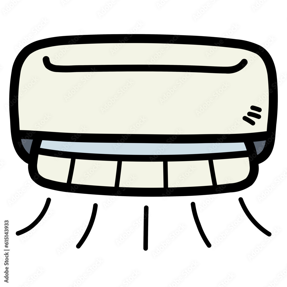 air conditioner filled outline icon style air conditioner filled outline icon style