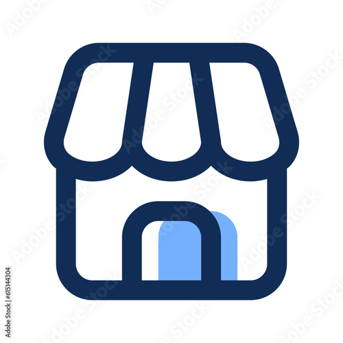 marketplace filled line icon