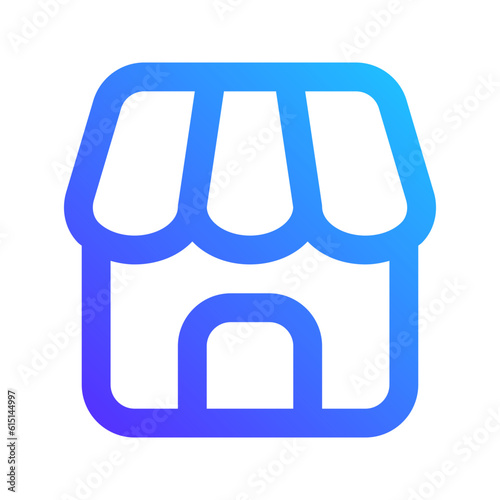 marketplace gradient icon