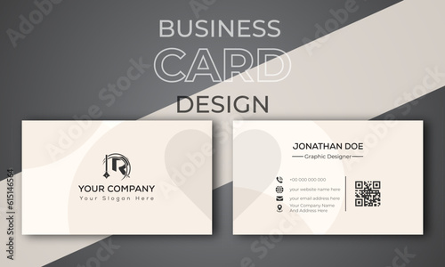 Modern Editable Business Card Template, Minimalist Business Cards, Chic Business Card, Printable Business Card Template