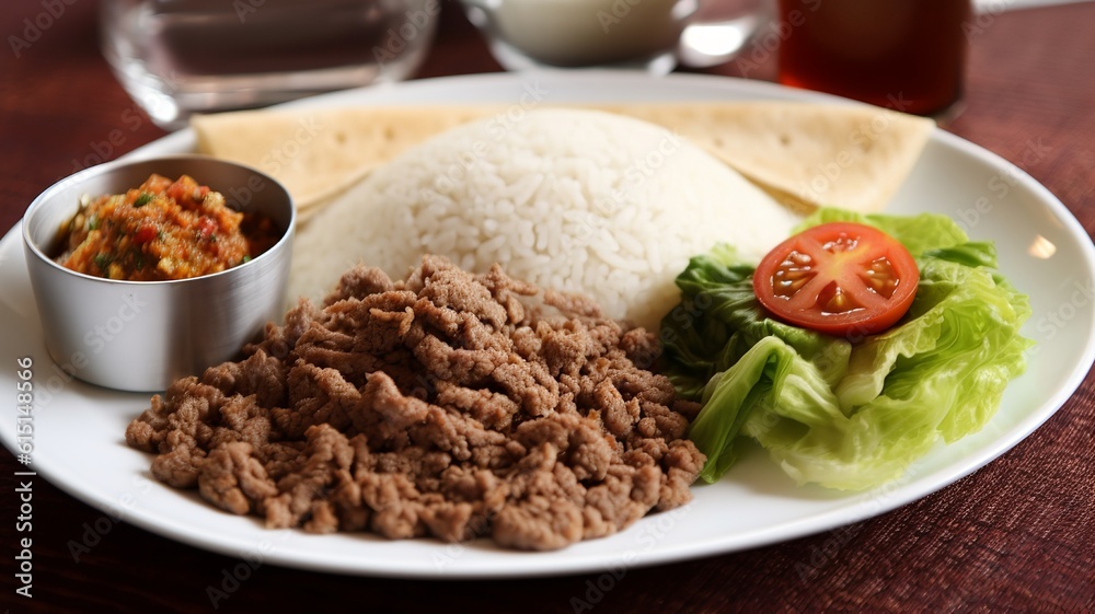 Savory Delight: Kitfo's Minced Beef Magic