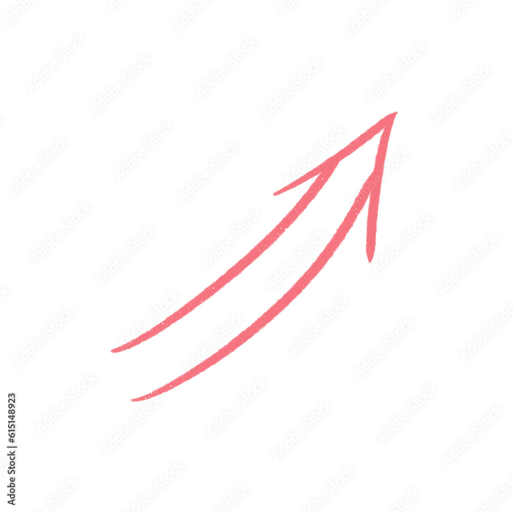 Arrow hand draw