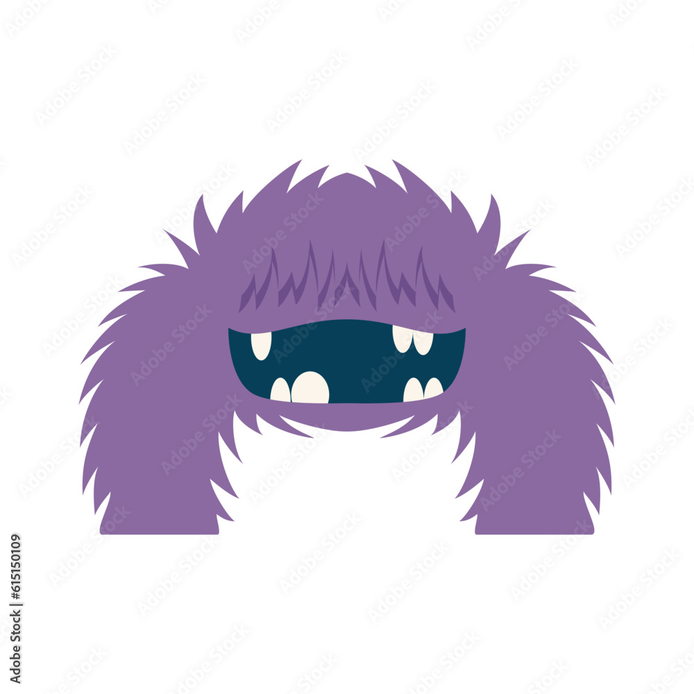 Cute monsters character illustration. Funny monster cartoon design illustration design for logo and print product Cute monsters character illustration. Funny monster cartoon design illustration design for logo and print product