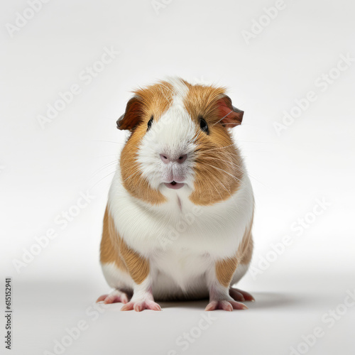 a cute guinea pig posing