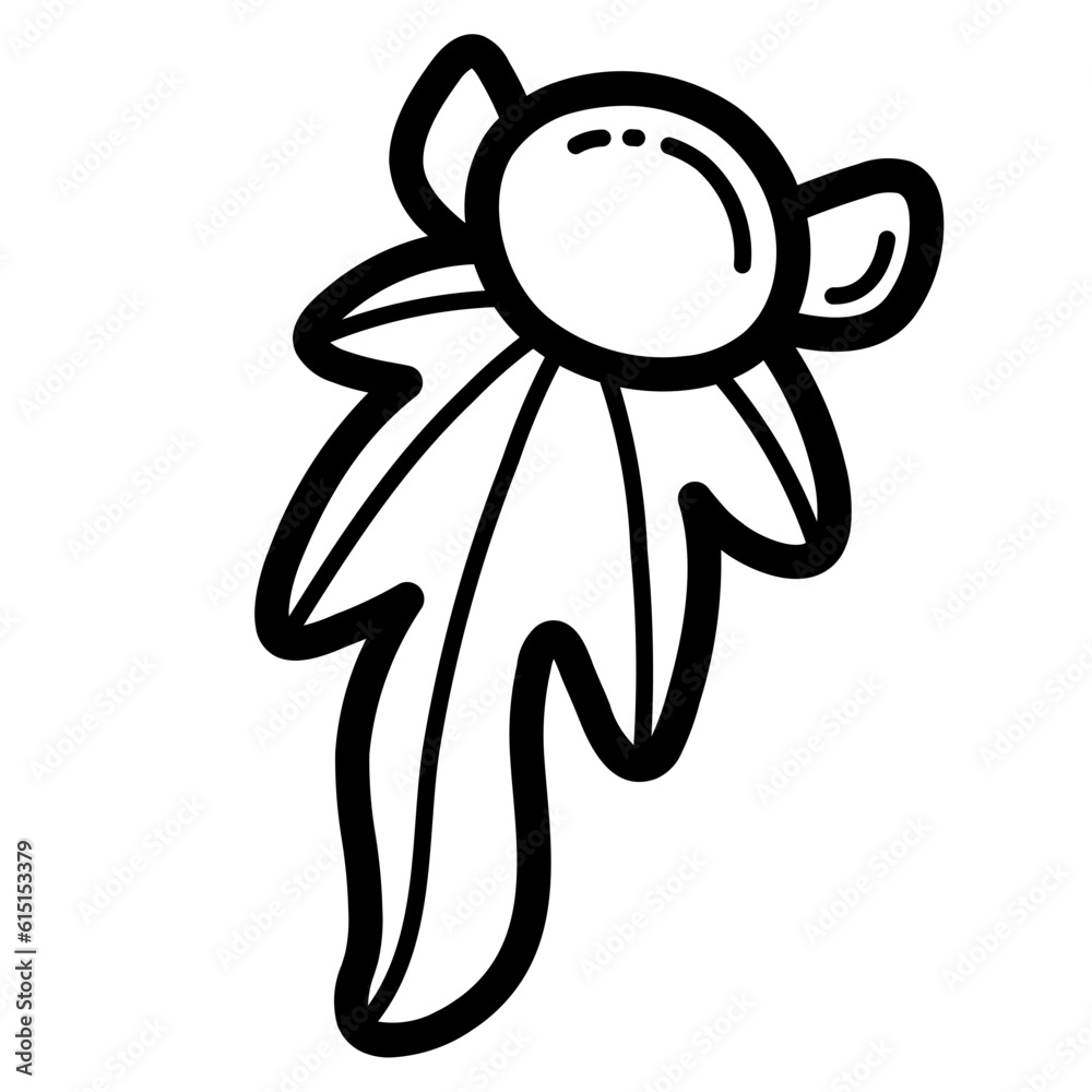 brooch line icon style brooch line icon style