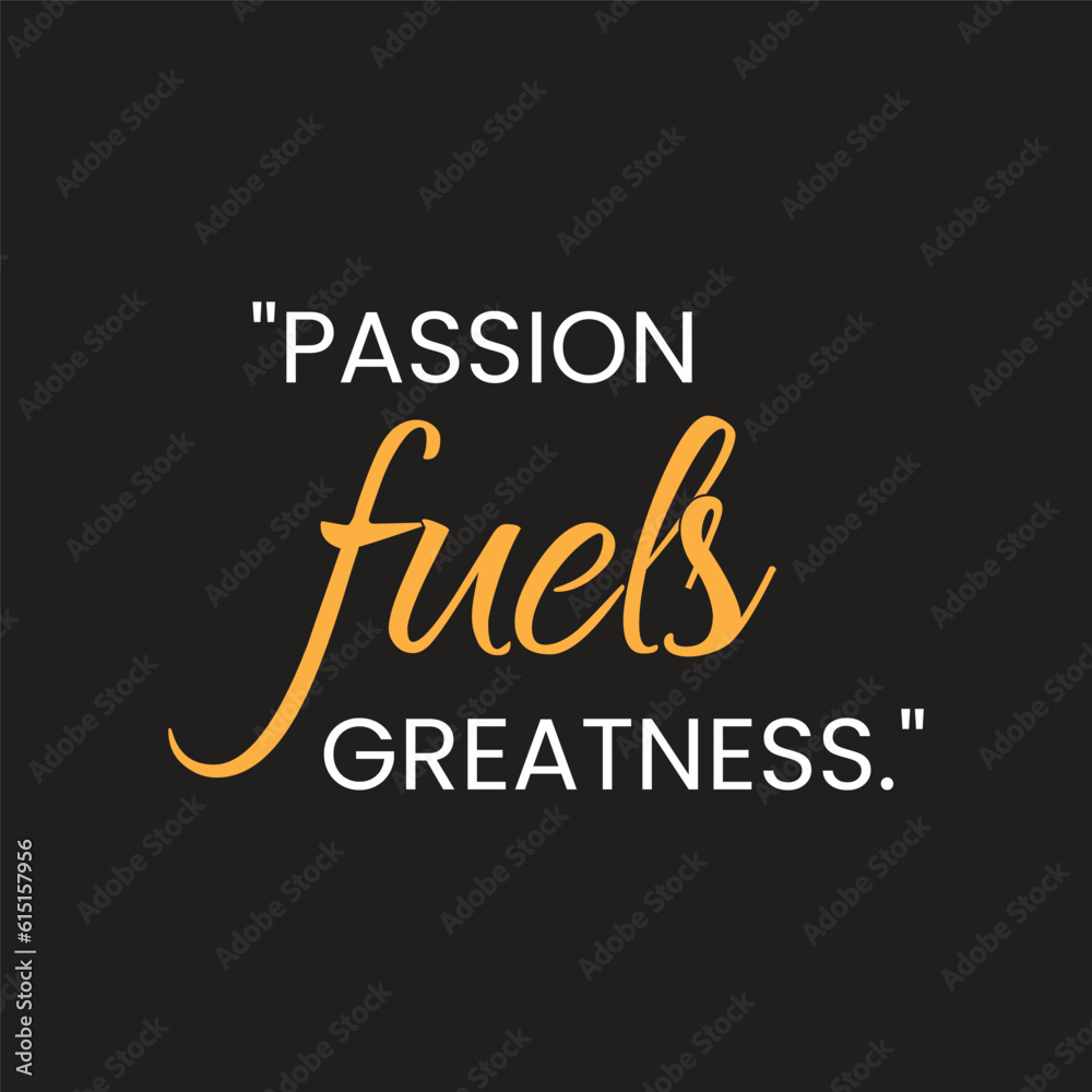 Obraz premium Motivation Quote with a Smooth Solid Background