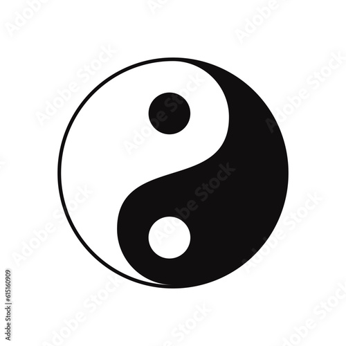Yin Yang Symbol Black And White