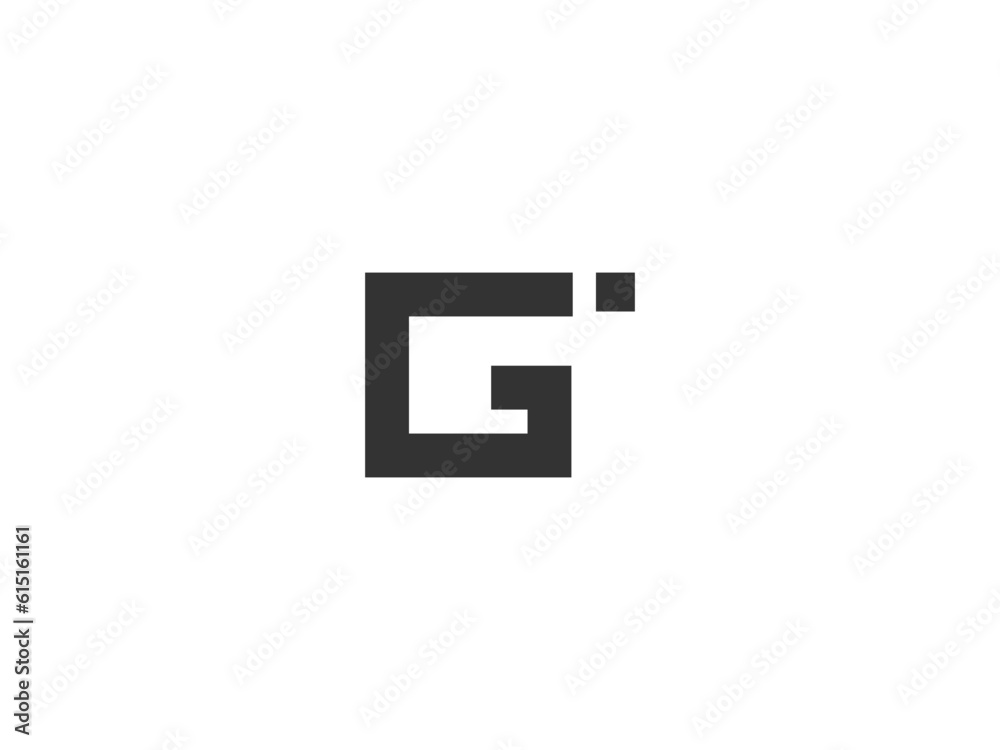 Obraz premium letter logo design, Modern abstract digital alphabet font. Minimal technology typography, Creative urban sport fashion futuristic font and with numbers. vector illustration