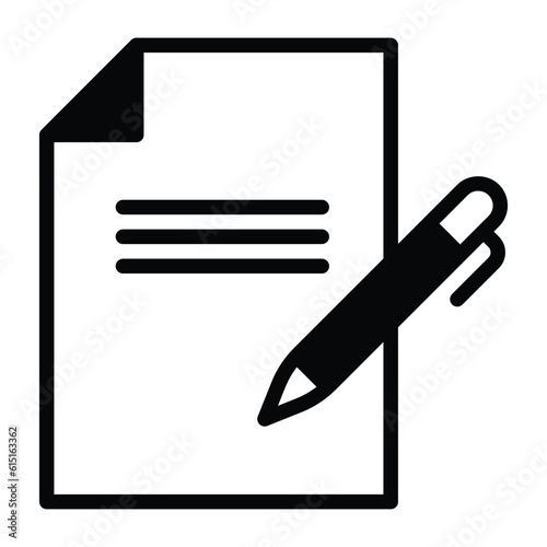 He is writing very famous article on politics