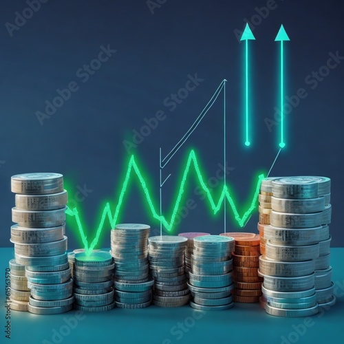 graph with coins