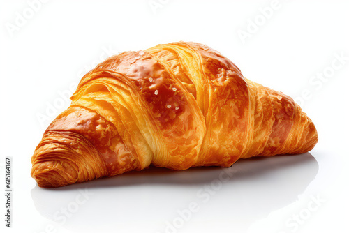 Ham and Cheese Croissant - ai generated