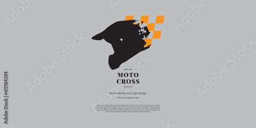 moto cross logo design for outdoor event or competition