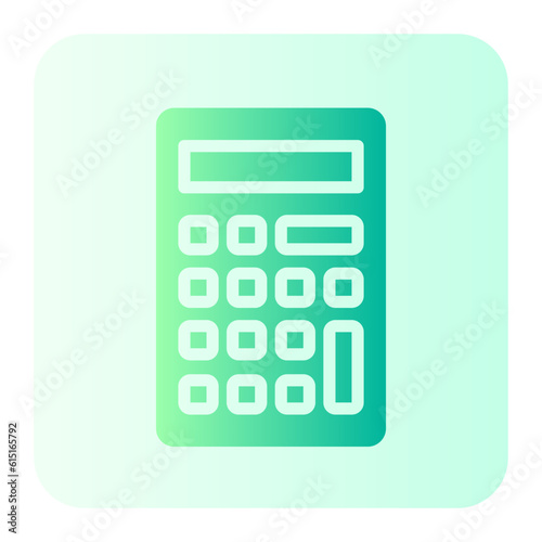 calculator gradient icon