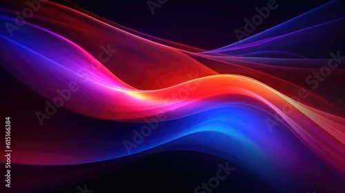 Abstract wallpaper with colorful shapes