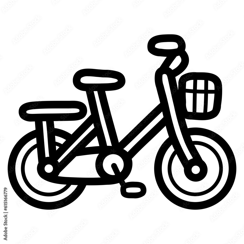 bicycle line icon style bicycle line icon style