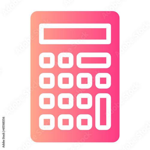 calculator gradient icon