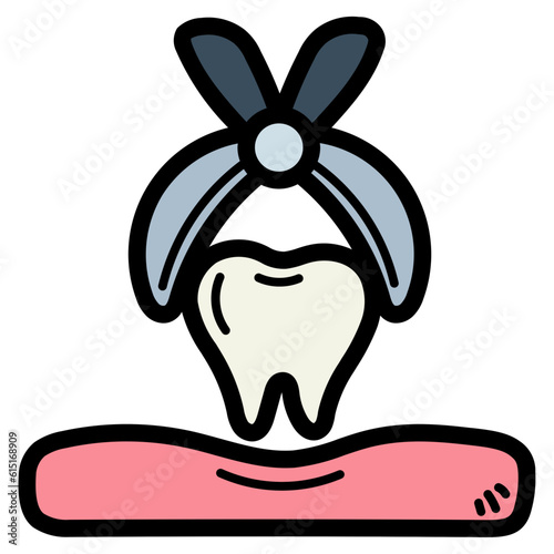 extraction filled outline icon style