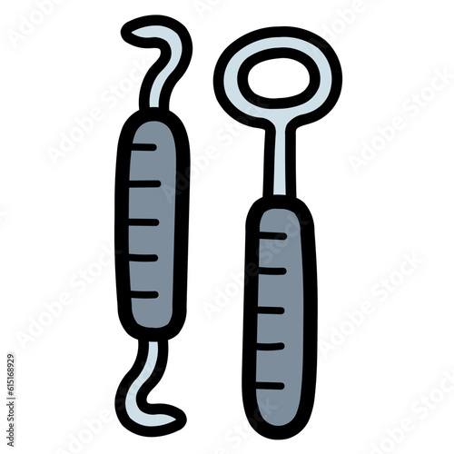 probe filled outline icon style